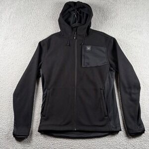 Vortex Optics Shed Hunter Pro Jacket Mens Medium Black Full Zip Hoodie Tactical